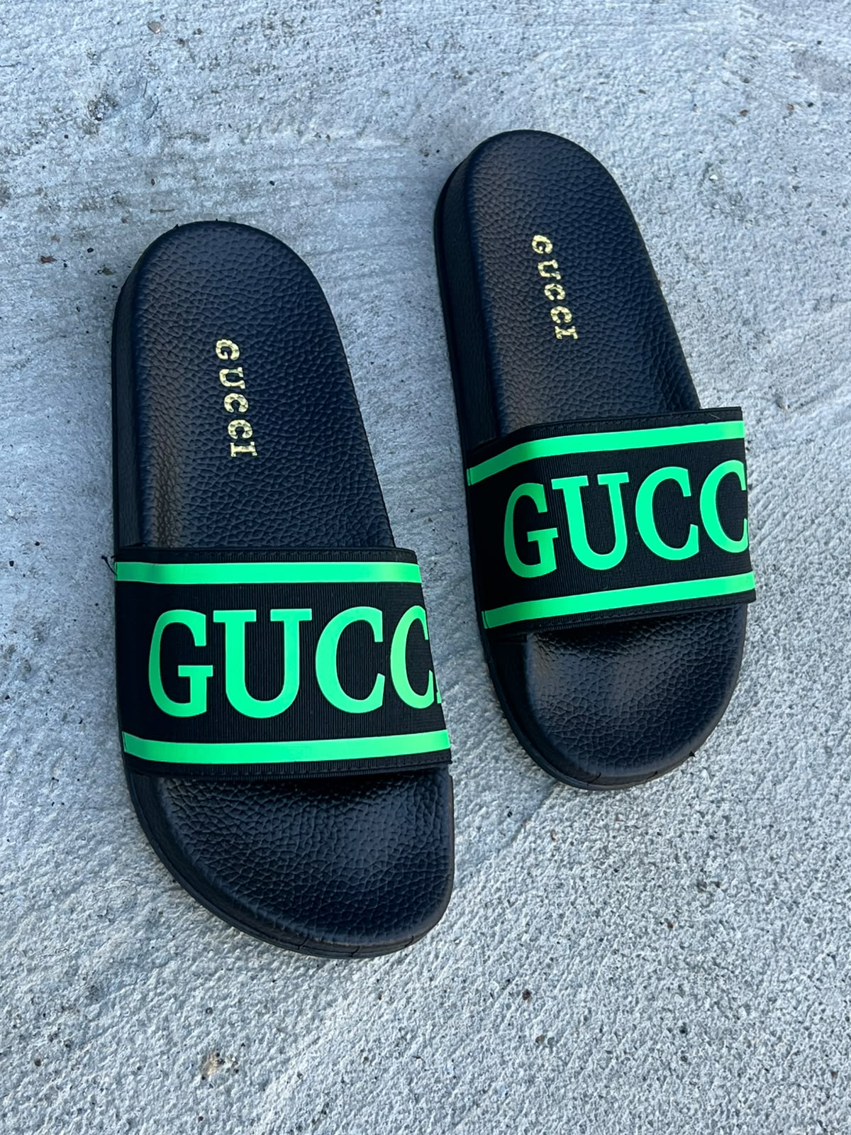 фото женские летние шлепки gucci 909534 оптом