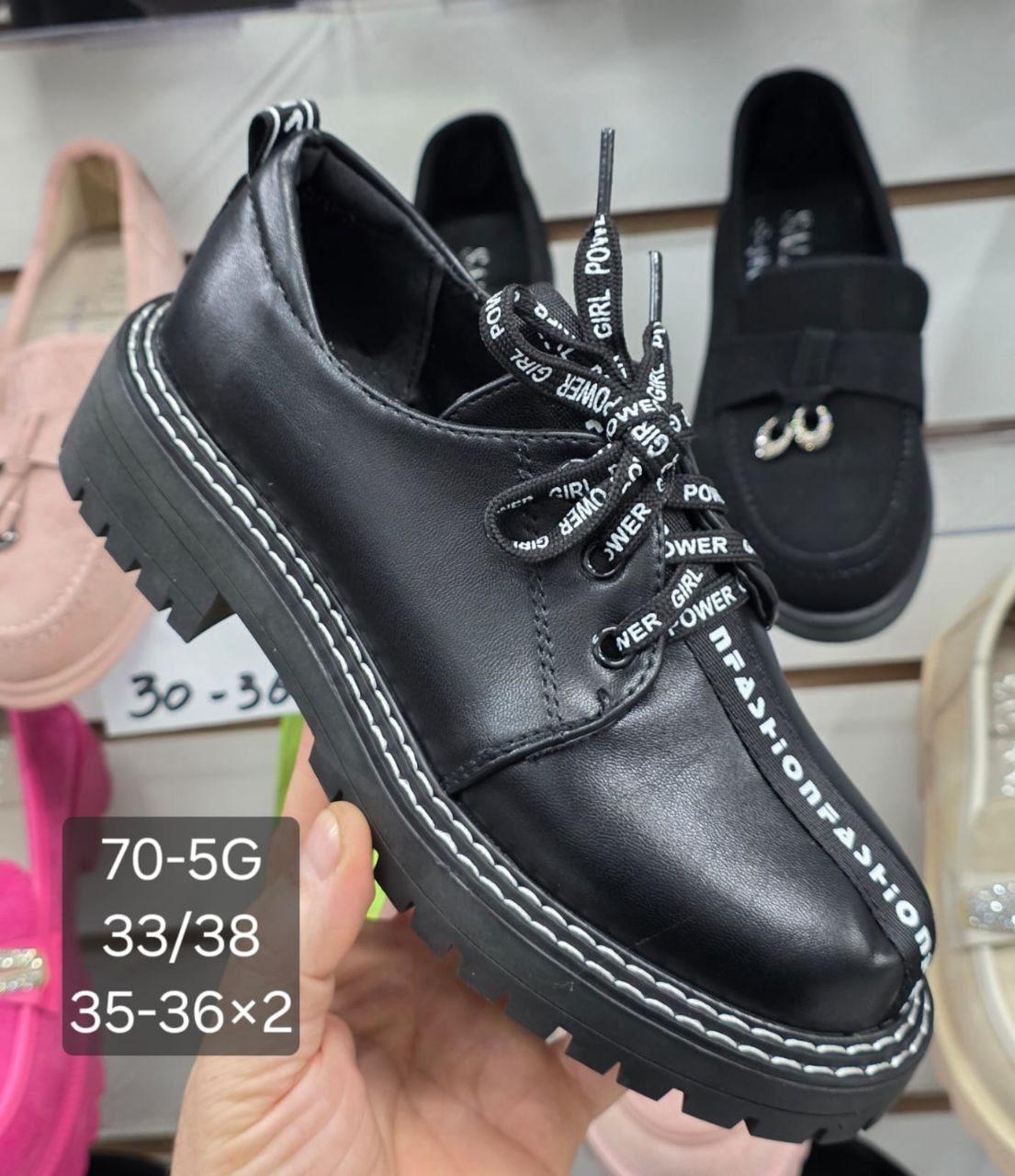 фото весенние туфли для девочек оптом