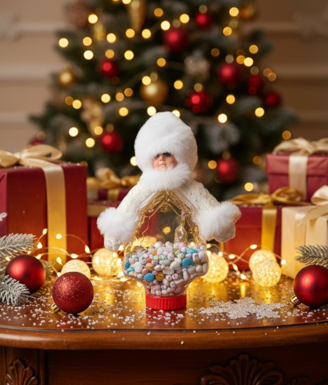 картинка Новогодние куклы+бутылка 30см от магазина Одежда+