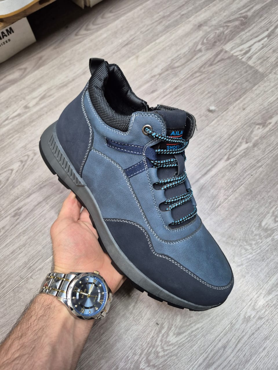 фото осенние мужские ботинки оптом