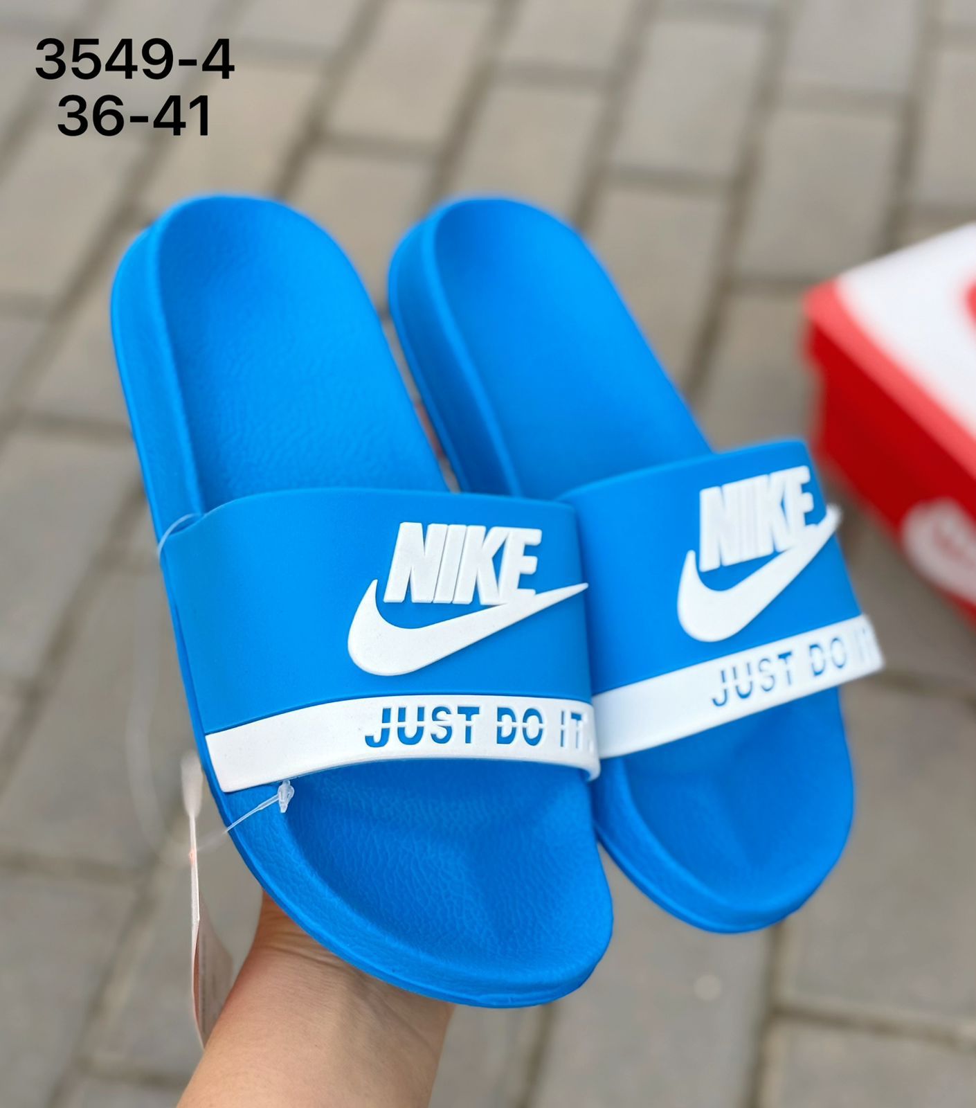 фото женские летние шлепки adidas 226123 оптом