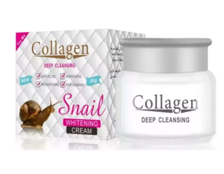 картинка Collagen Deep Cleansing Snail крем 80 мл от магазина Одежда+