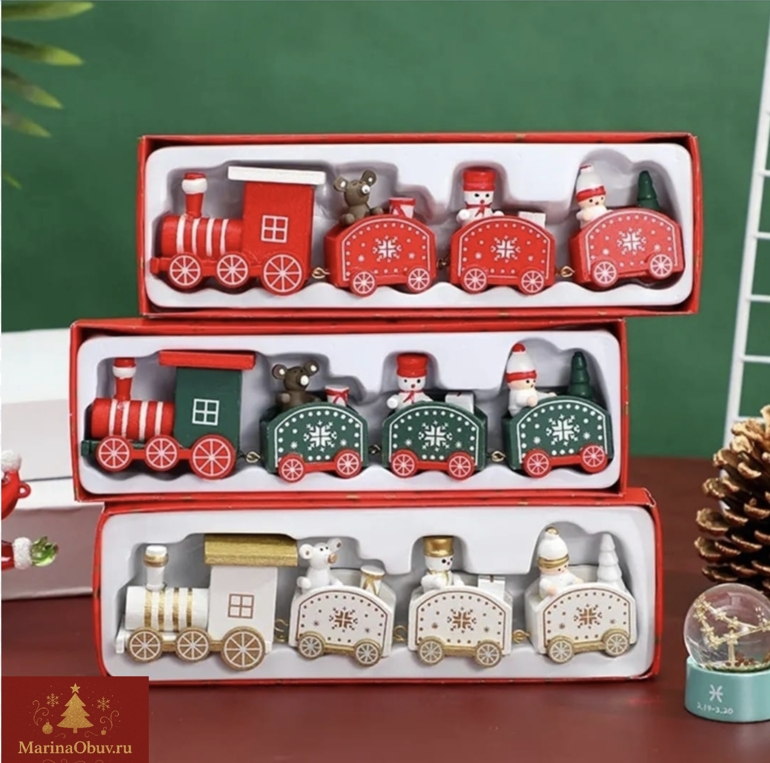 картинка Игровой набор "Поезд Мечты" длинна  20см, высота 5,5см Ассорти от магазина Одежда+