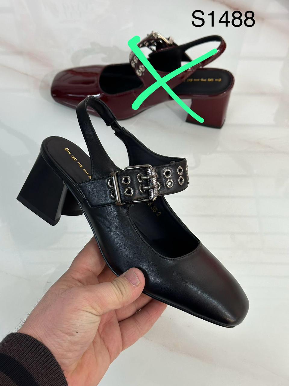 фото женские весенние туфли с buckle 733279 оптом Москва
