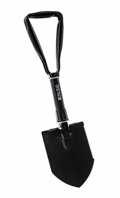картинка Лопатка походная складная большая с киркой в чехле от магазина Одежда+