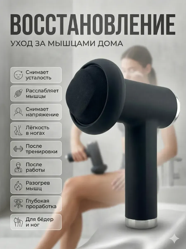 картинка Перкуссионный массажер для тела от магазина Одежда+