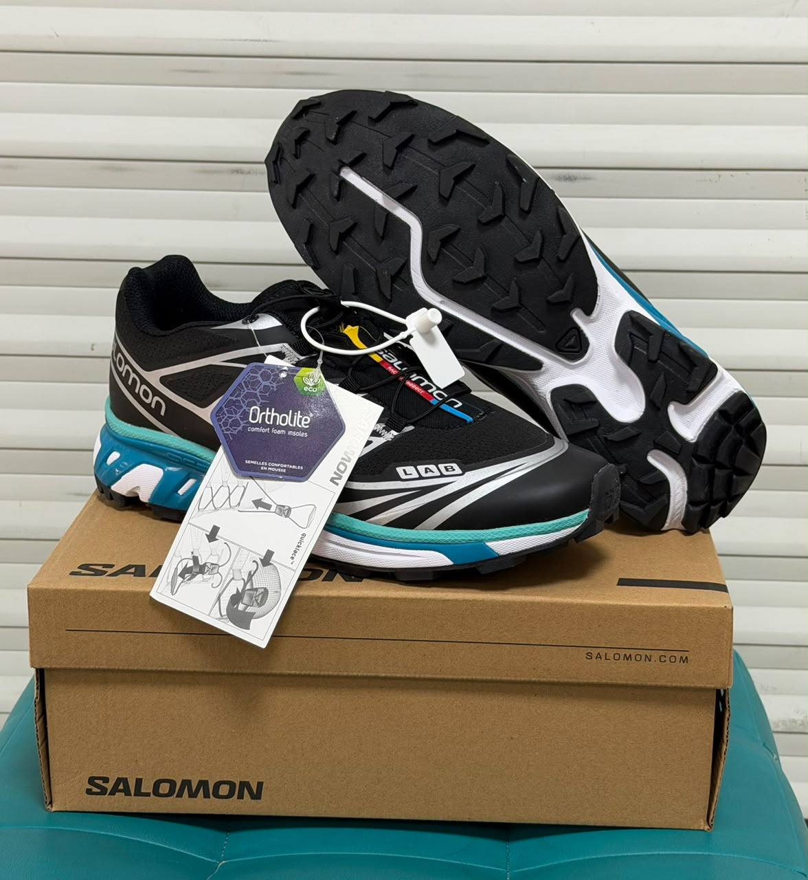 фото мужские кроссовки salomon 824090 оптом