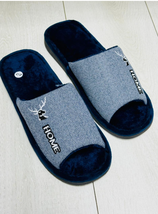 фото зимние мужские домашние тапочки оптом