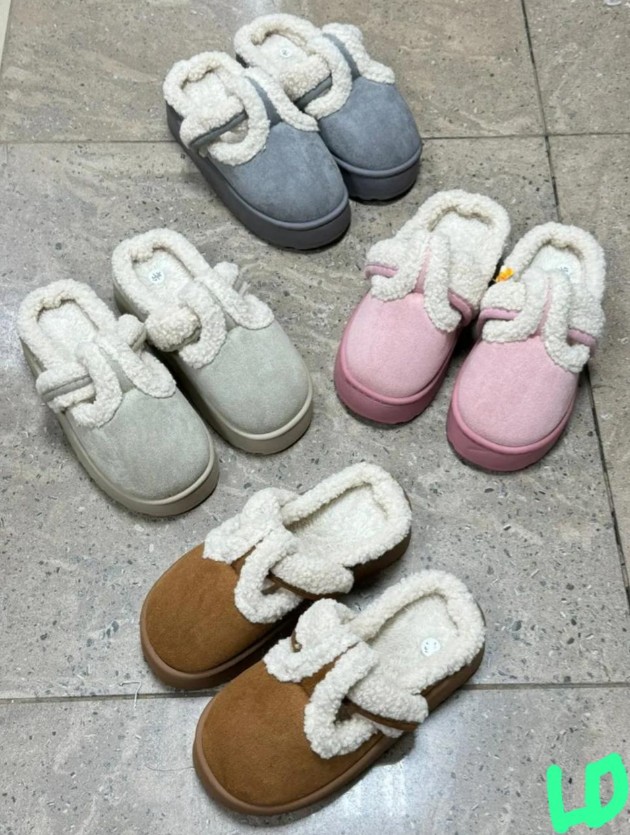 фото зимние женские домашние тапочки оптом