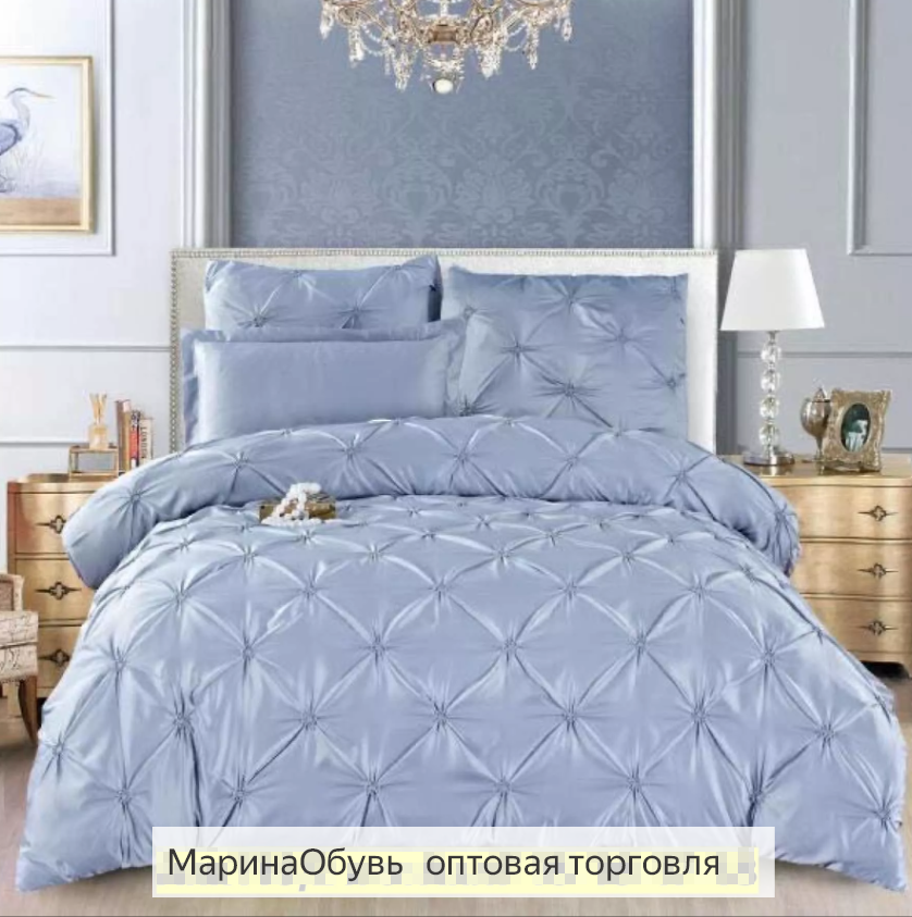 фото набор постельного белья евро оптом