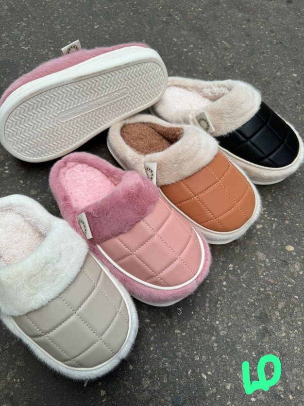 фото зимние женские домашние тапочки оптом