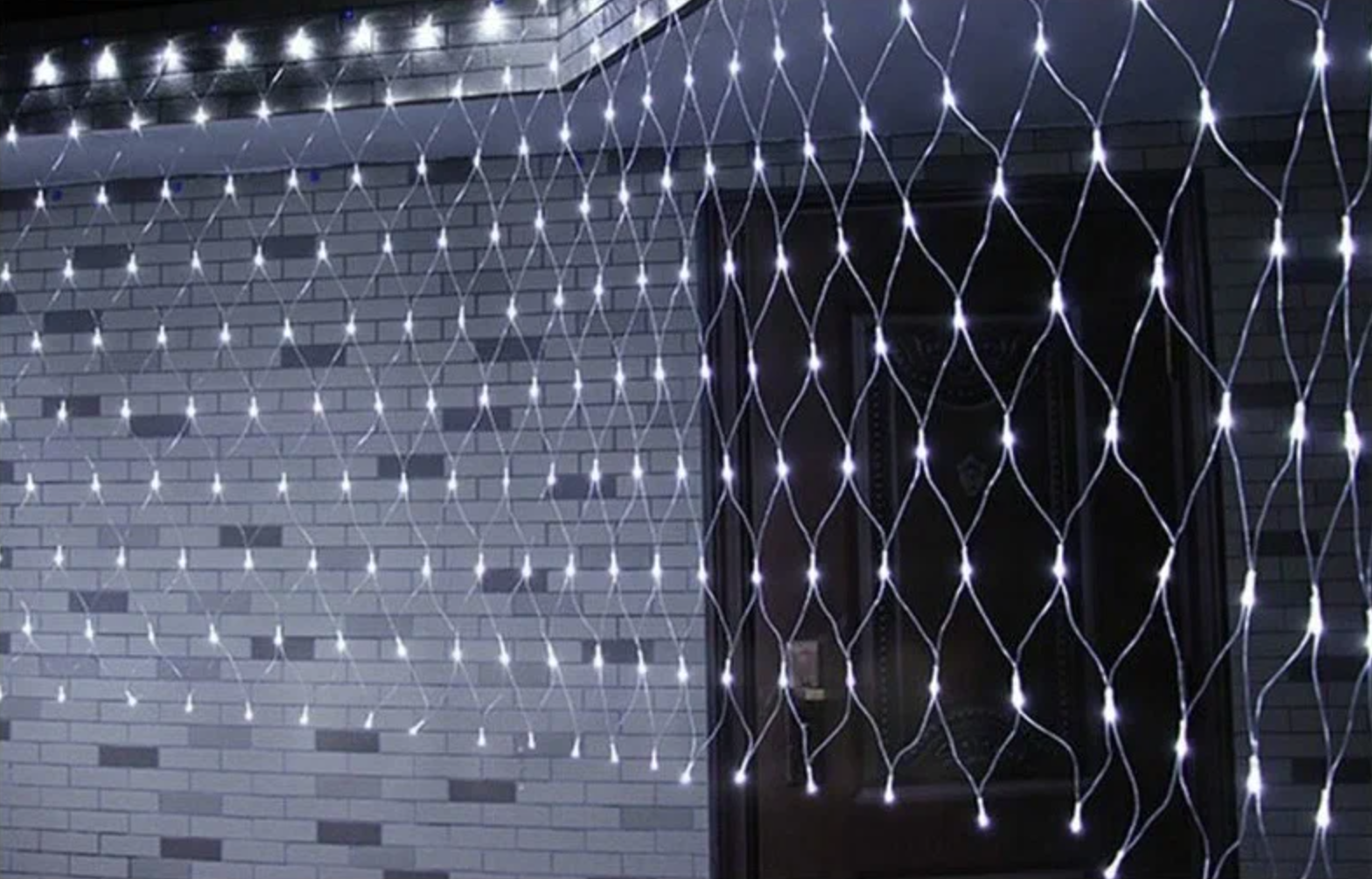 картинка Гирлянда "Сетка" 1,8*1,8м белая от магазина Одежда+