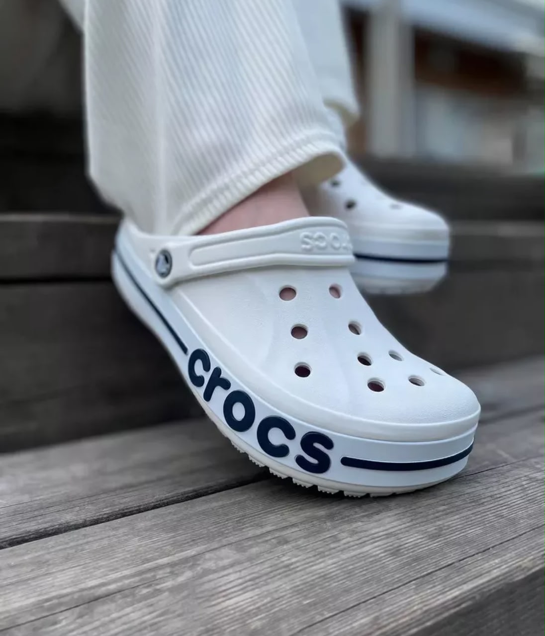 фото мужские летние шлепки crocs 362663 оптом