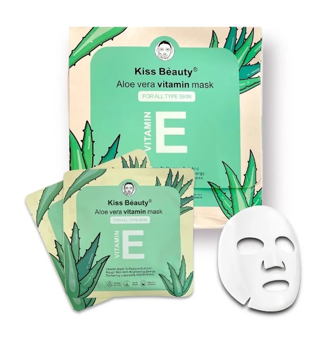 картинка Увлажняющая тканевая маска с Алое и Витамином E от магазина Одежда+
