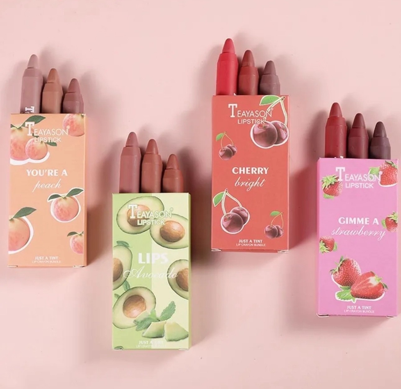 картинка Набор матовых помад нюдовых водостойких от магазина Одежда+