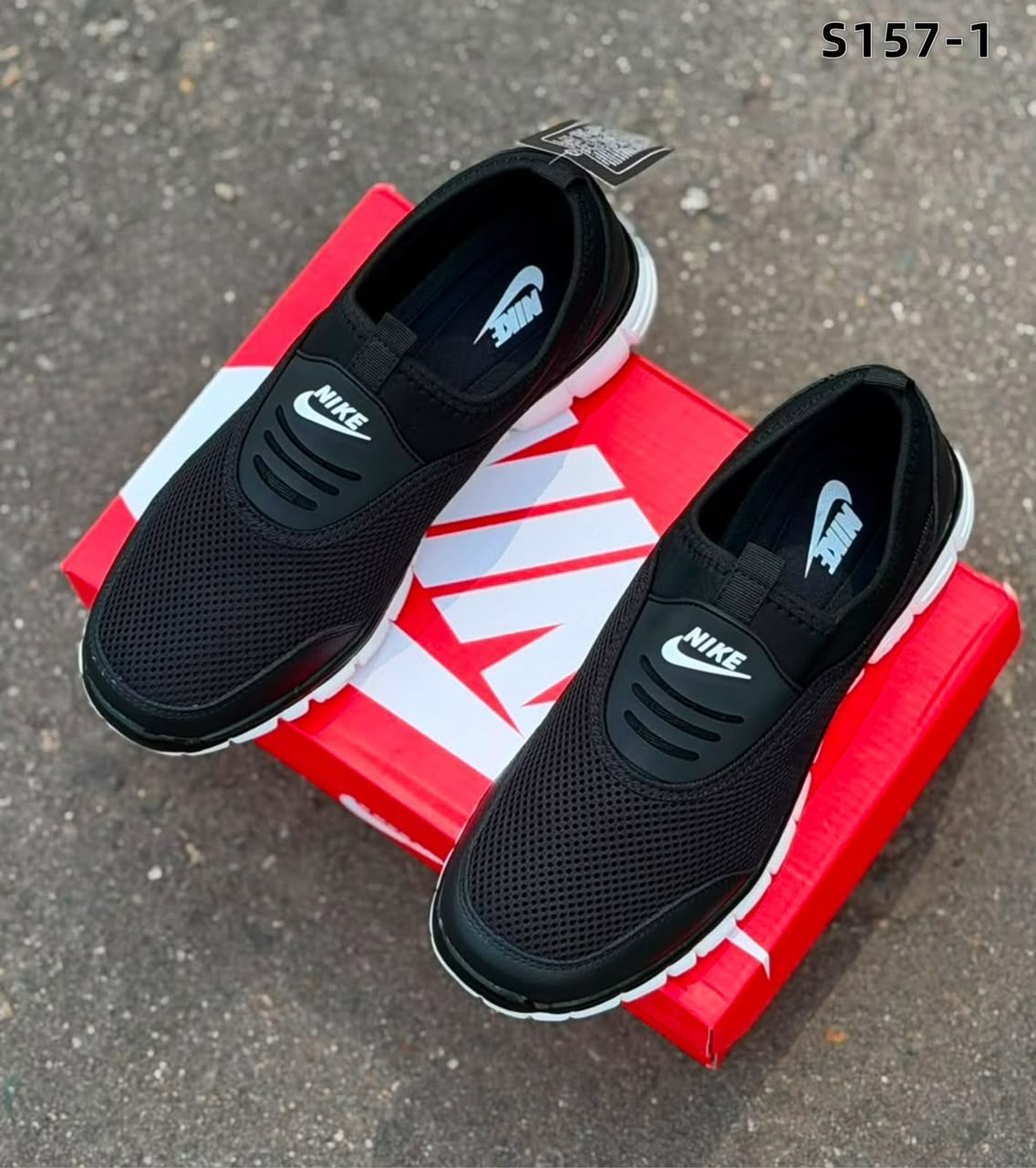 фото Мужские белые кроссовки Nike 760046 оптом на лето для мужчин