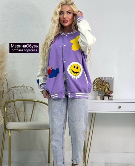 картинка Куртка Бомбер с принтом от магазина Одежда+
