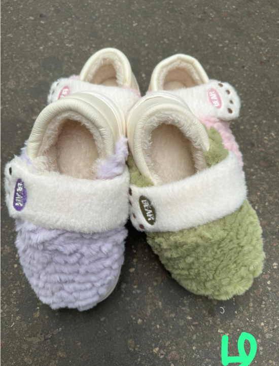 фото зимние женские домашние тапочки оптом