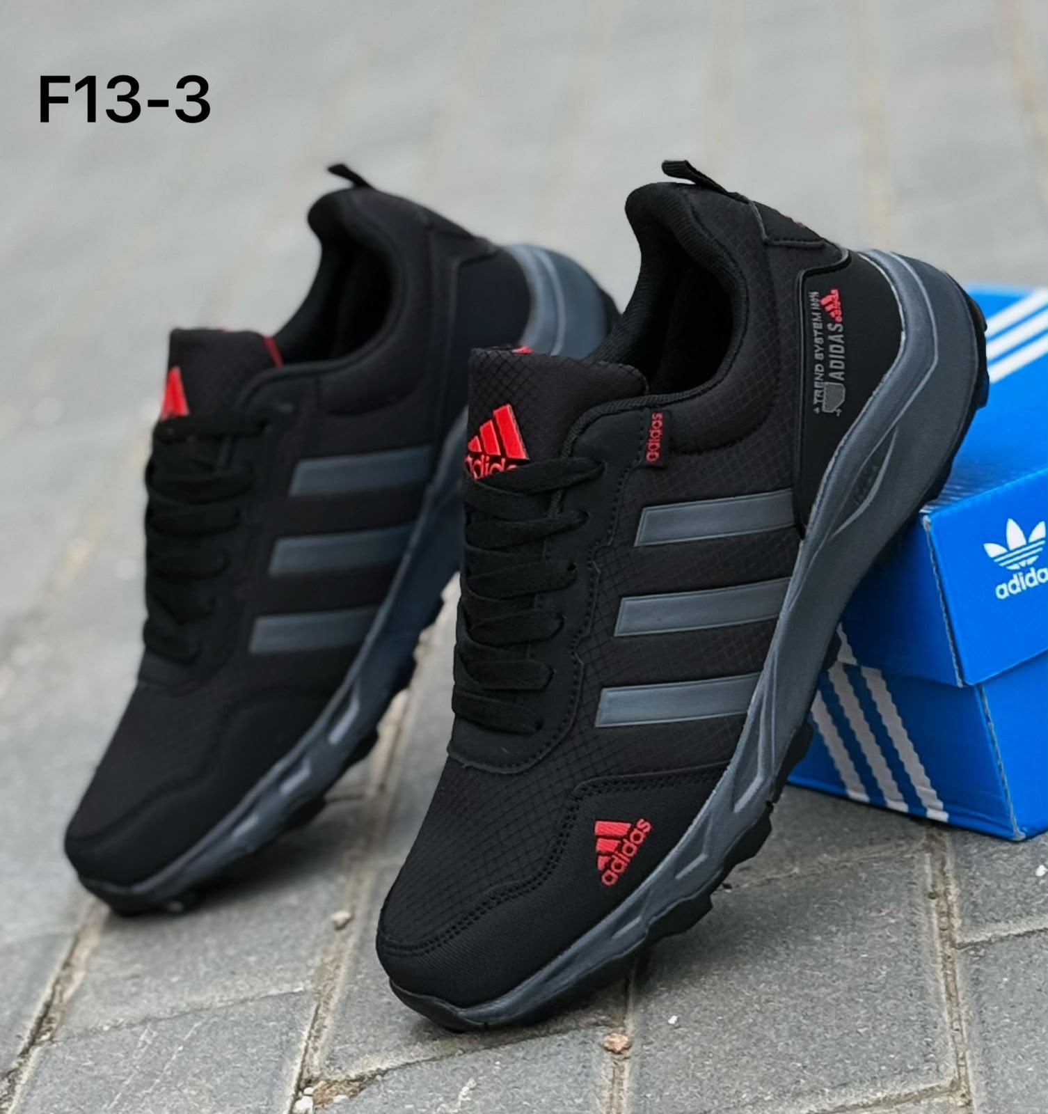 фото мужские осенние кроссовки adidas 551125 оптом