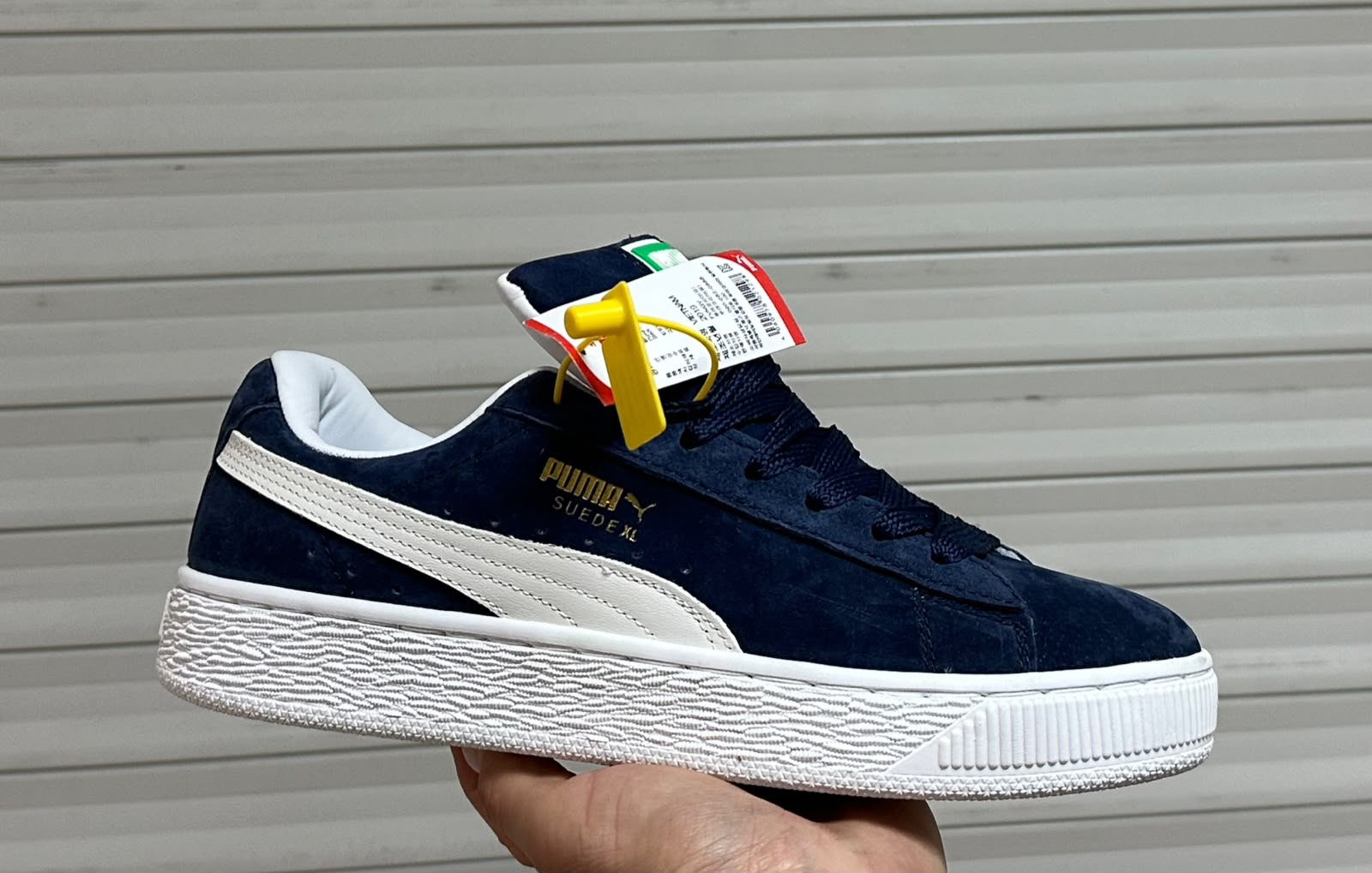 фото мужские осенние кроссовки puma suede 440452 оптом