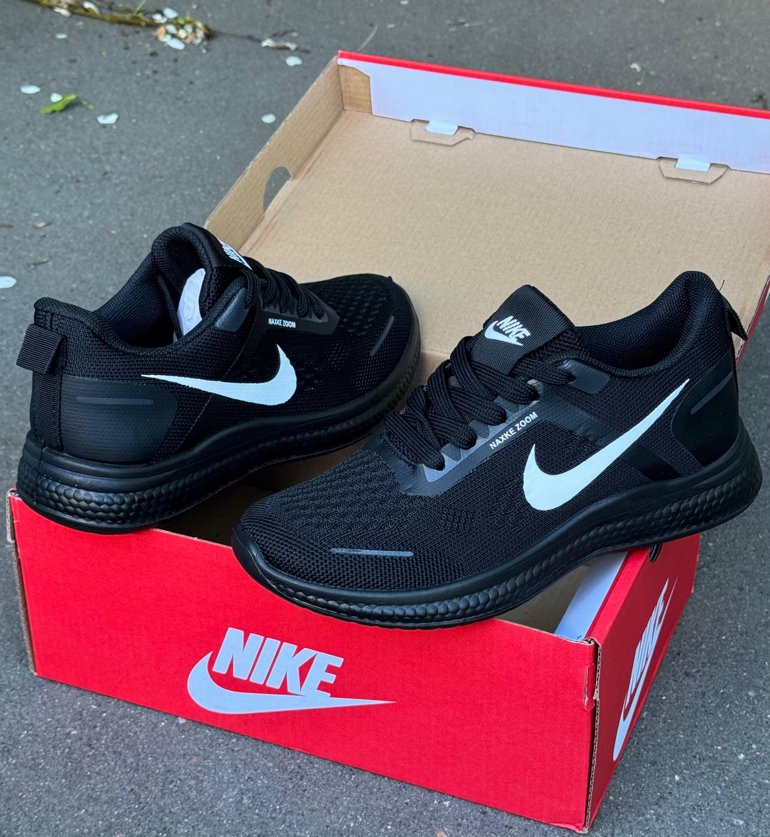 фото мужские черные кроссовки nike 541085 оптом