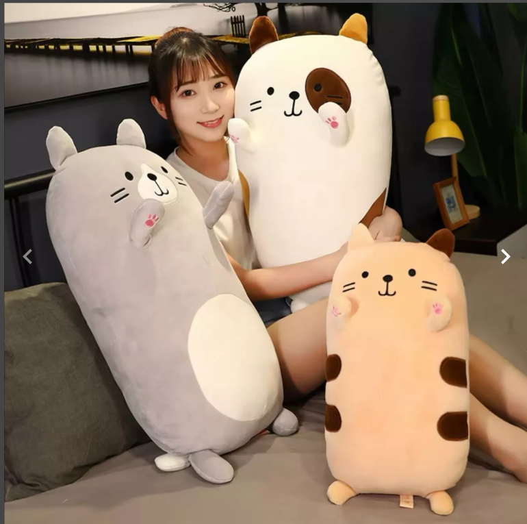 картинка Мягкая игрушка "Кот Батон" 40*45 см от магазина Одежда+