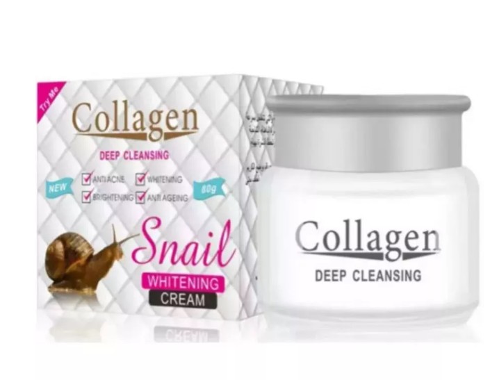 картинка Collagen Deep Cleansing Snail крем 80 мл от магазина Одежда+