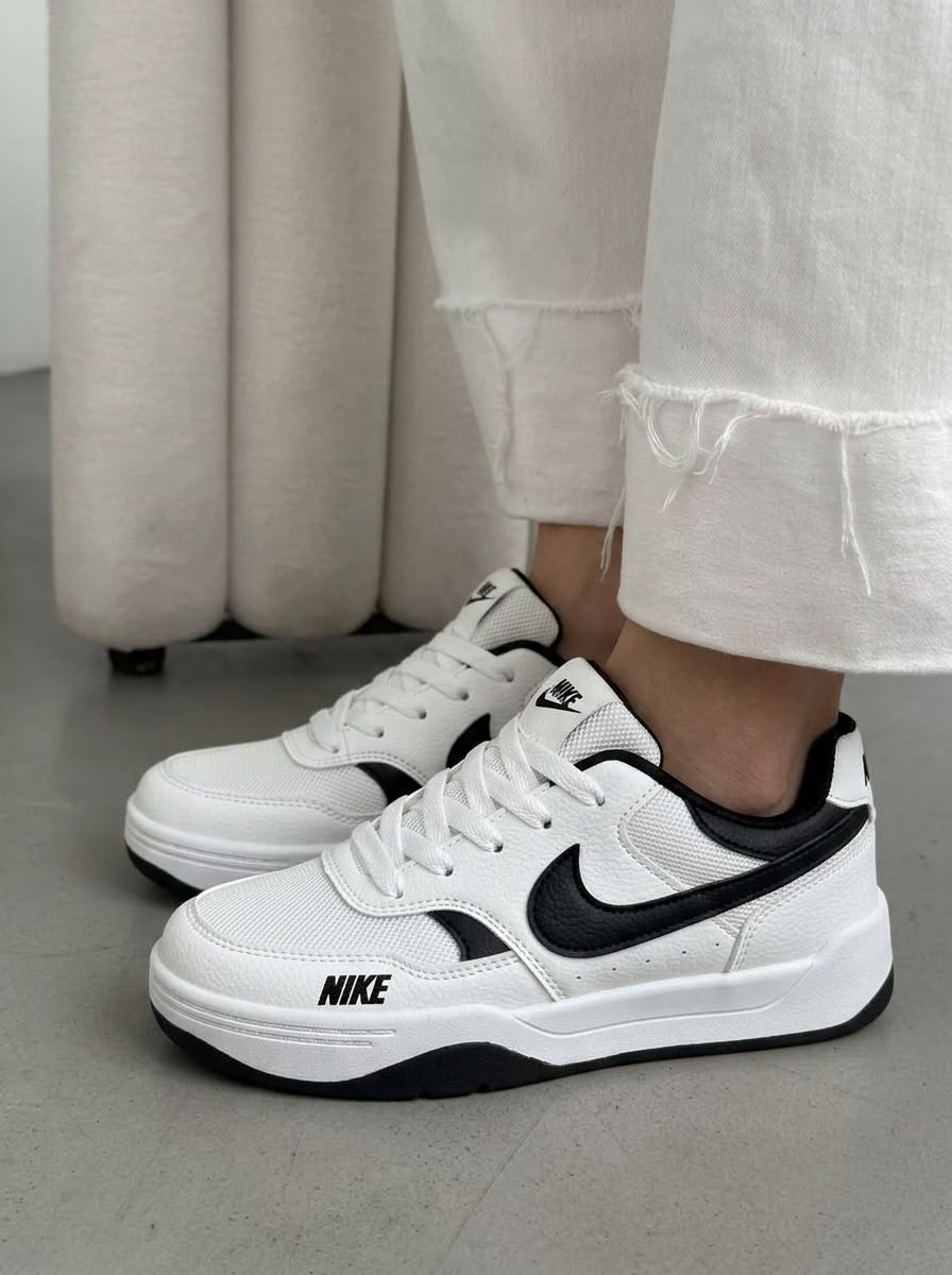 фото женские белые кроссовки nike 953693 оптом
