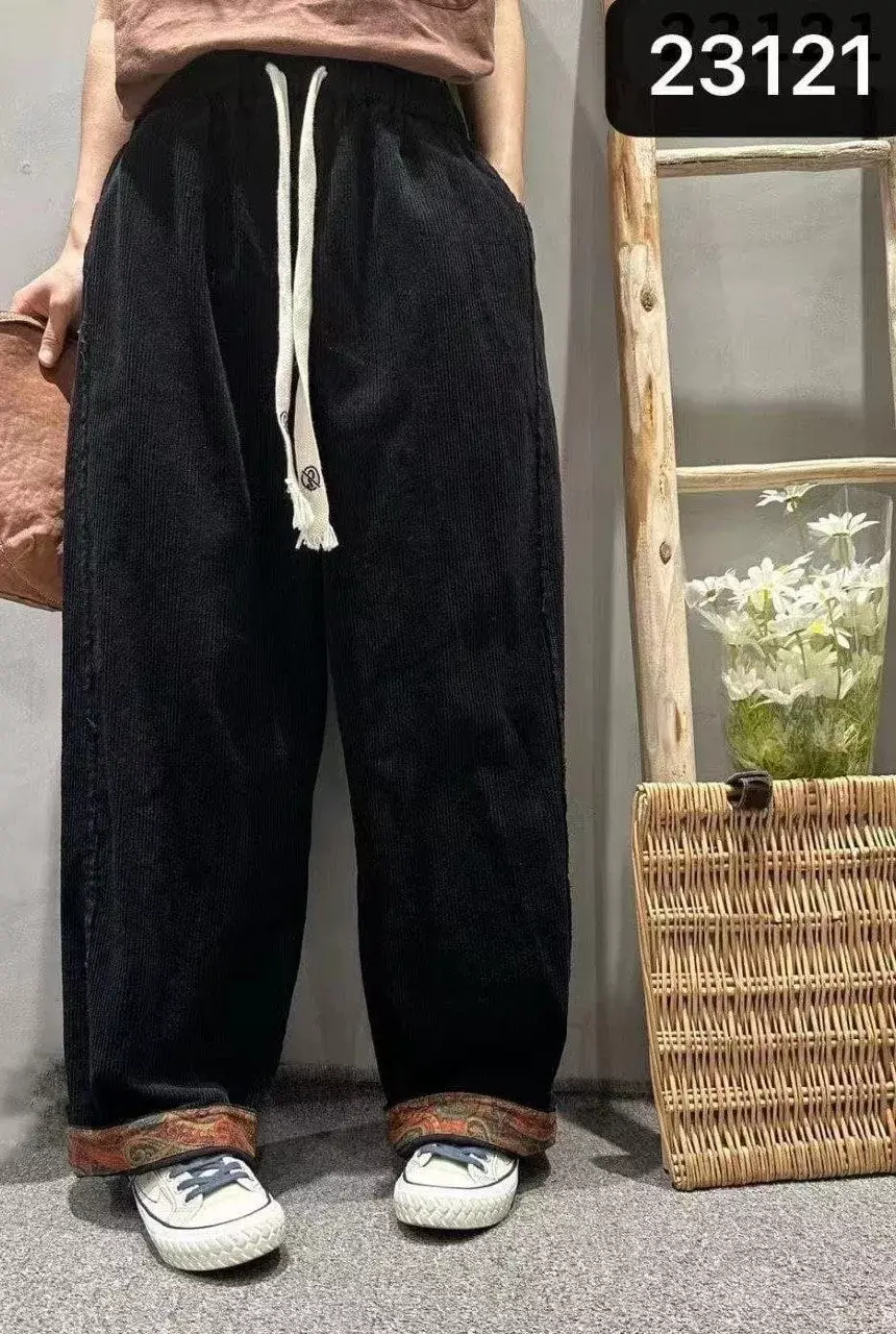 картинка Стильные вельветовые брюки от магазина Одежда+