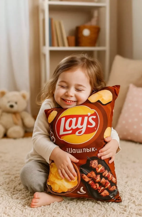 картинка Декоративная детская подушка 35*45 см от магазина Одежда+