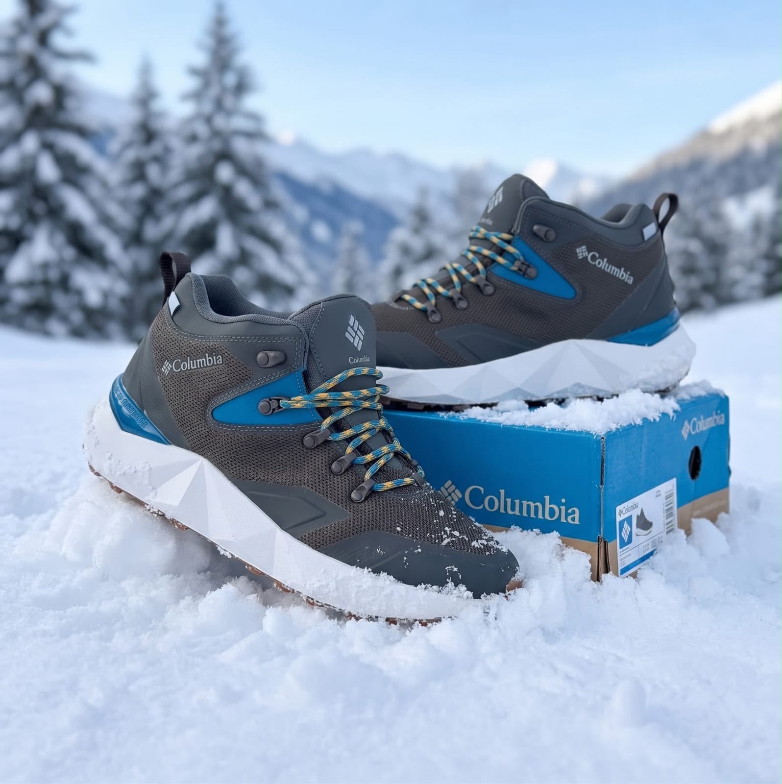 фото мужские зимние кроссовки columbia 630323 оптом