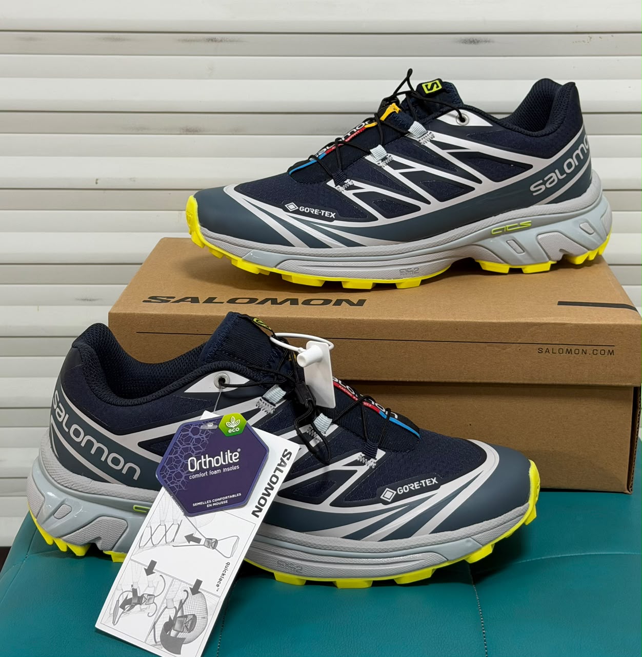 фото мужские кроссовки salomon 950657 оптом