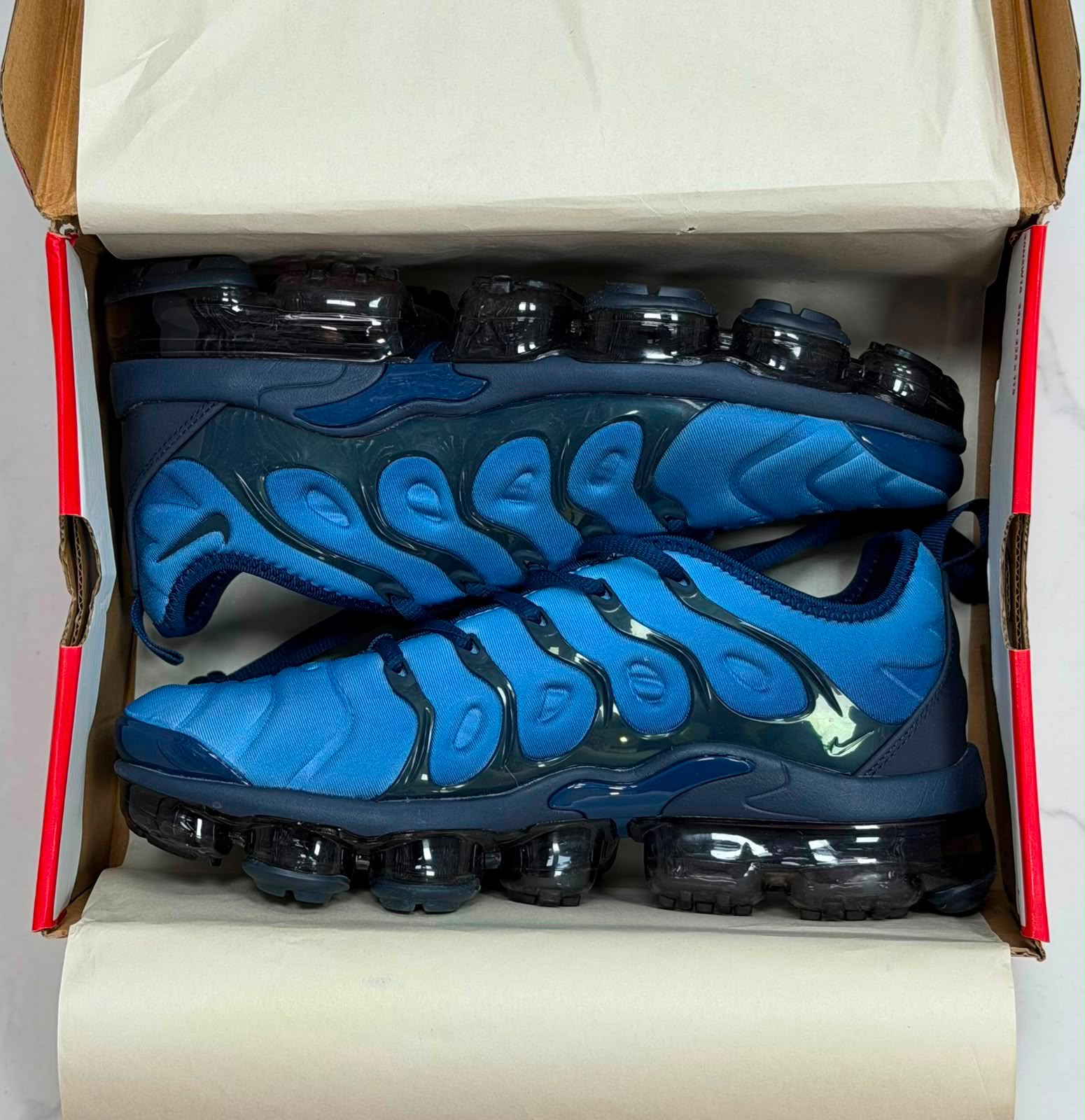 фото Мужские синие кроссовки Nike 883961 оптом на лето для мужчин