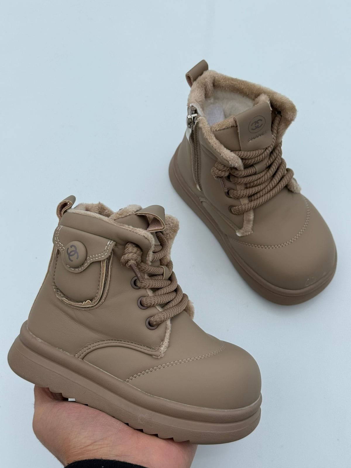 фото зимние ботинки для девочек оптом