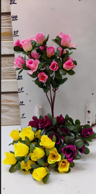 картинка Искусственные цветы "Роза ассорти"  35 см от магазина Одежда+