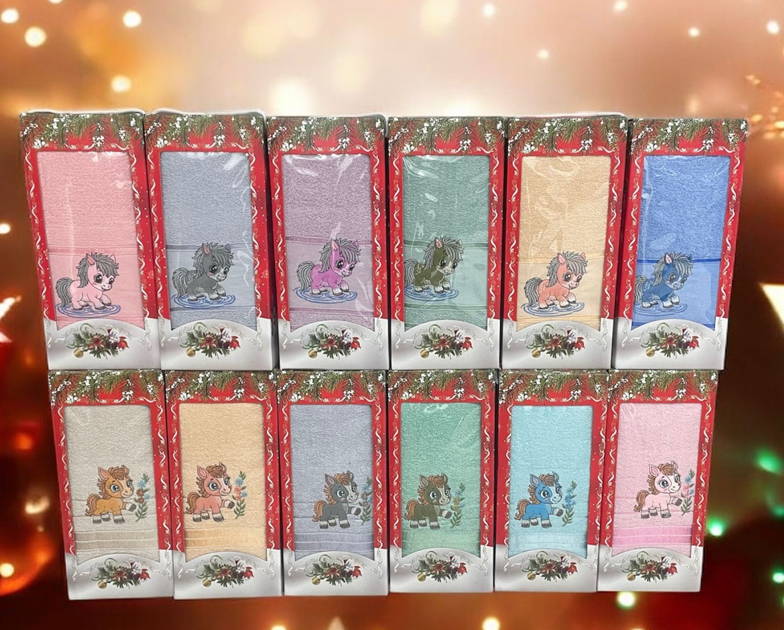 картинка Подарочный набор полотеней из 1 штуки  размер 50/90 см без выбора от магазина Одежда+