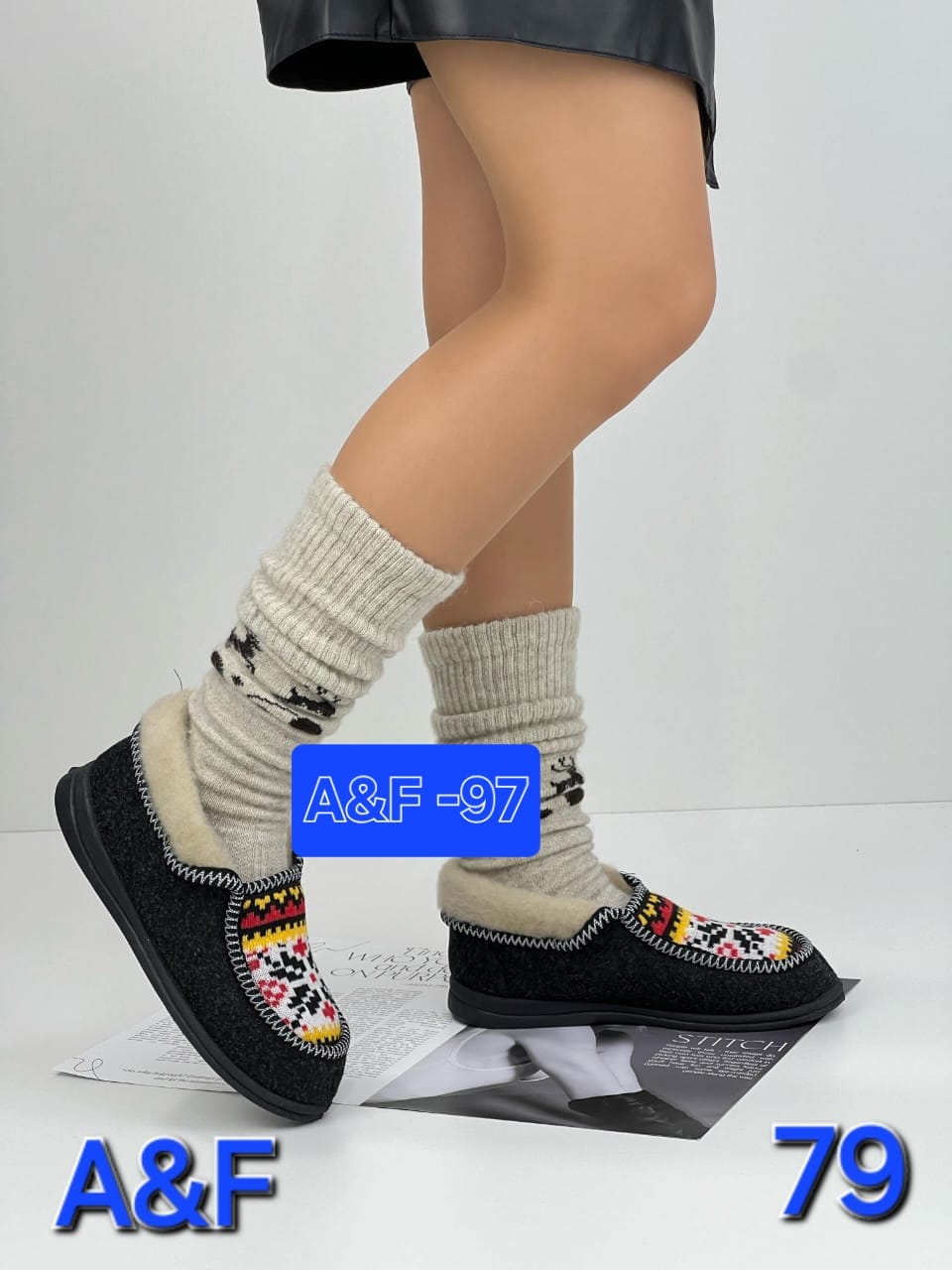 фото зимние женские домашние тапочки оптом