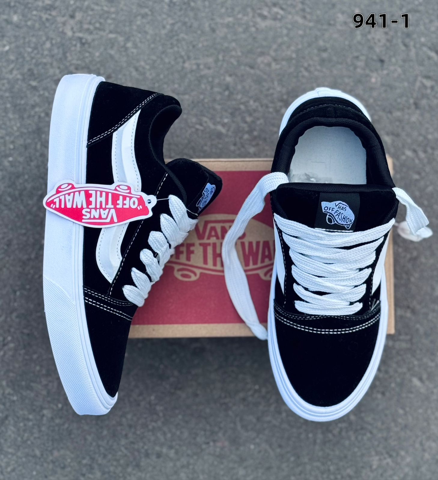 фото мужские кроссовки в стиле скейтборд vans old skool 665979 оптом