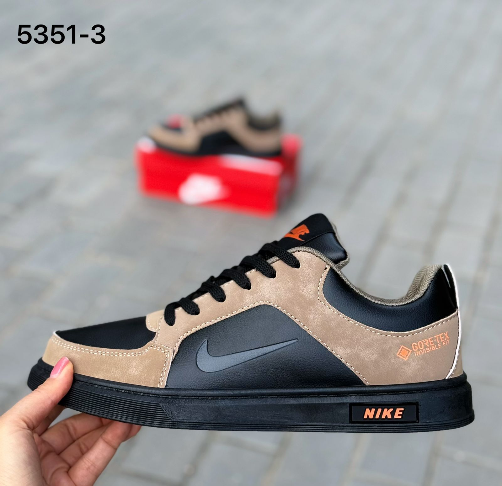 фото мужские осенние кроссовки nike 700873 оптом