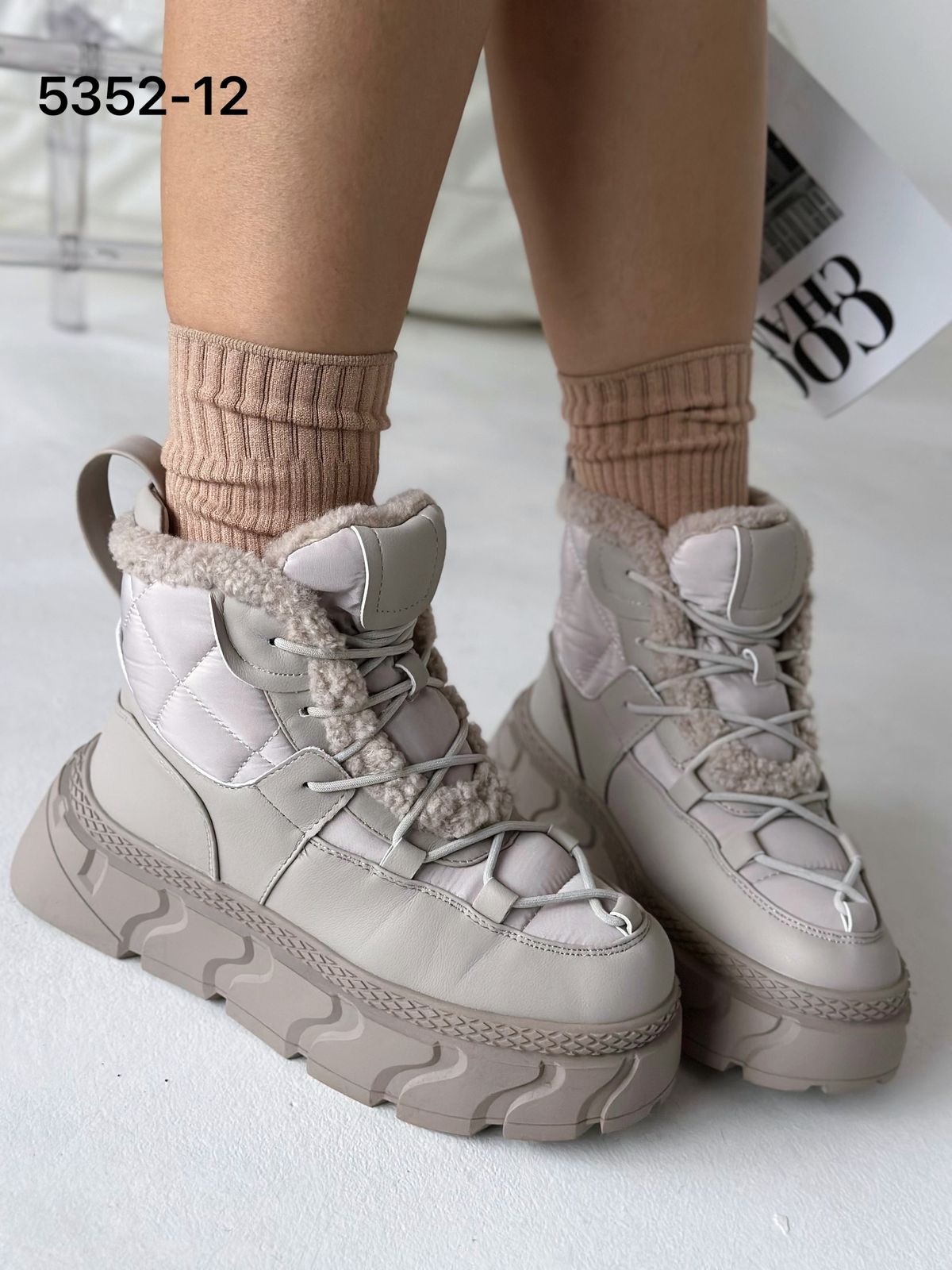 фото зимние женские ботинки оптом от производителя