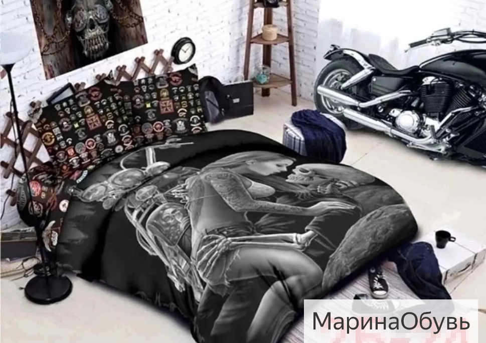 фото комплект постельного белья евро оптом