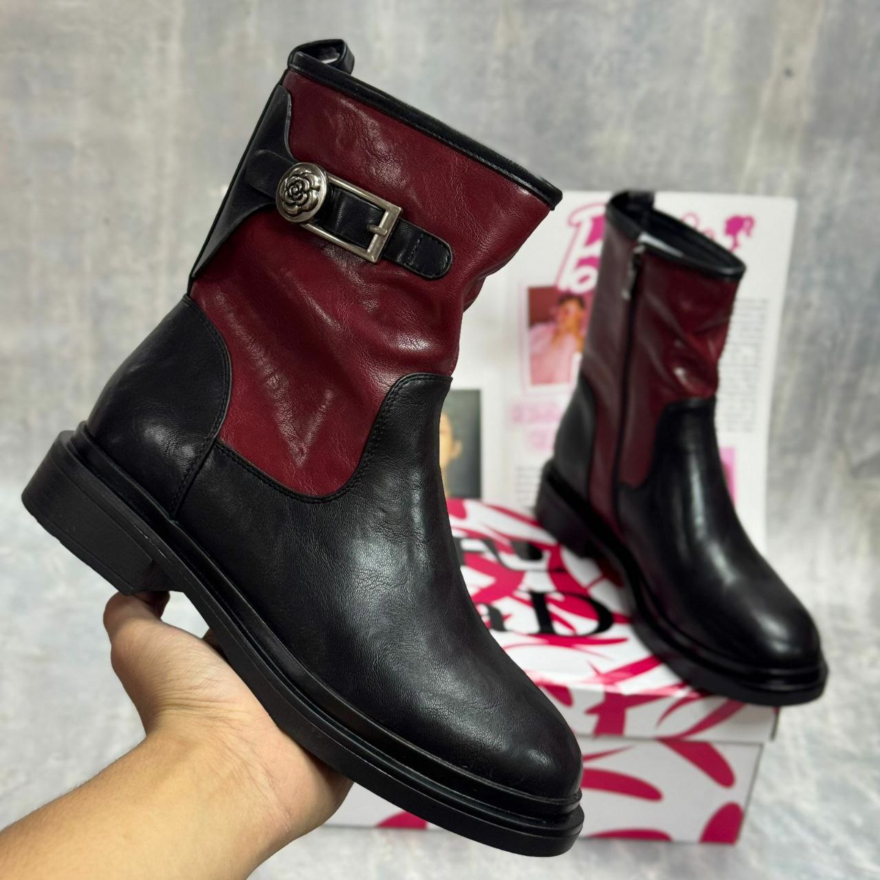 фото осенние женские ботинки оптом с доставкой