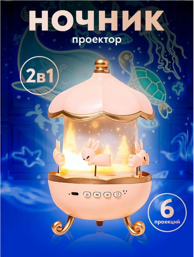 картинка Проектор ночник Звездное небо от магазина Одежда+