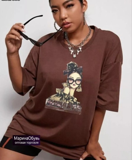 картинка Футболка оверсайз от магазина Одежда+