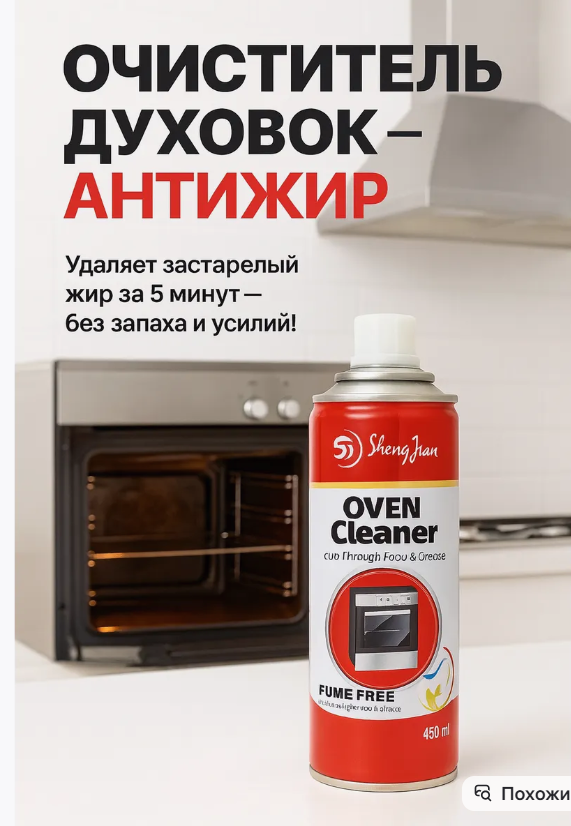 картинка Очиститель для духовки от магазина Одежда+