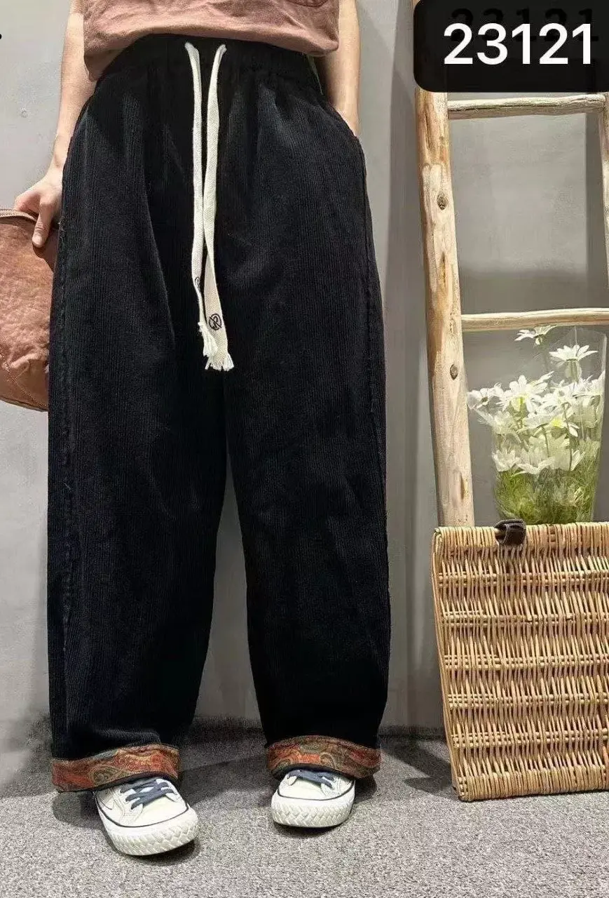 картинка Стильные вельветовые брюки от магазина Одежда+