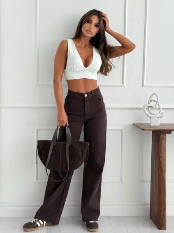 картинка Джинсы трубы от магазина Одежда+