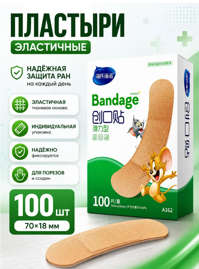 картинка Пластыри18мм от магазина Одежда+