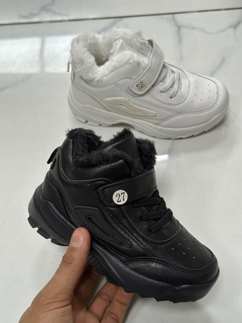 картинка Детские зимние ботинки с мехом 317589 от магазина Одежда+