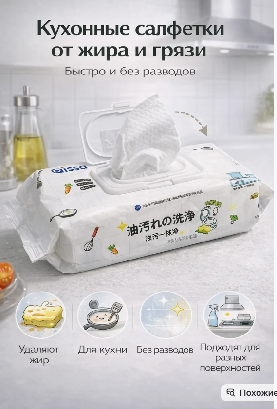 картинка Кухонные салфетки от магазина Одежда+